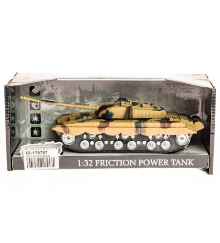 Tanks ar skaņu un gaismu, inercija 26 cm 545069
