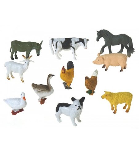 Dzīvnieku figūriņa dažādas ap 6 cm 575998