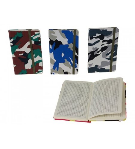 Записная книжка Камуфляж разные 14x9 cm 605381 Записная книжка Камуфляж разные 14x9 cm 605381