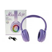 Bezvadu austiņas Bluetooth  (USB uzlāde) 18x21 cm dažādas 616806
