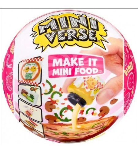 MGA'S MINIVERSE Make It Mini Diner Pizza bumba 591825 MGA'S MINIVERSE Make It Mini Diner Pizza bumba 591825