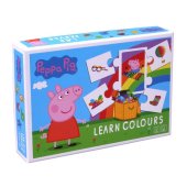 Настольная образовательная игра Peppa Pig Свинка Пеппа Учим цвета с карточками 8974