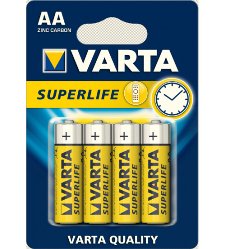 Baterijas VARTA AA Zinc Carbon 1.5 V 2006101414