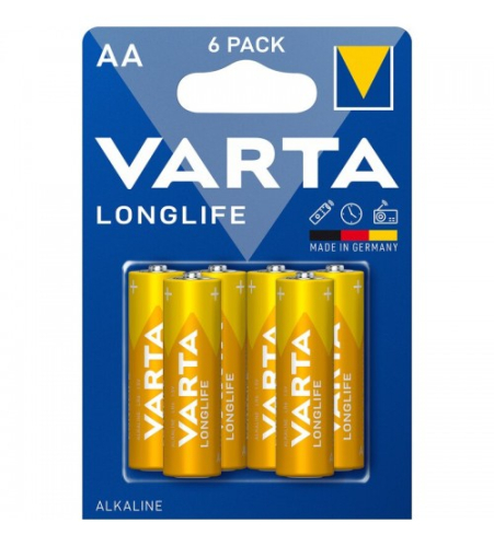 Батарейка VARTA Alkaline LongLife AA 4106101486