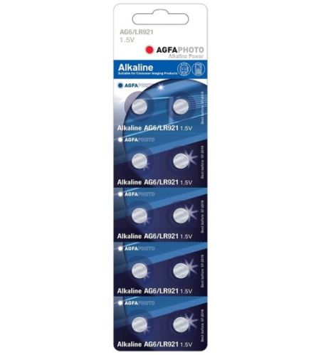 Батарейка AGFA AG6 B10 Код APAG6B10 Батарейка AGFA AG6 B10 Код APAG6B10