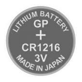 Baterijas GP CR1216 Kods CR1216-C5