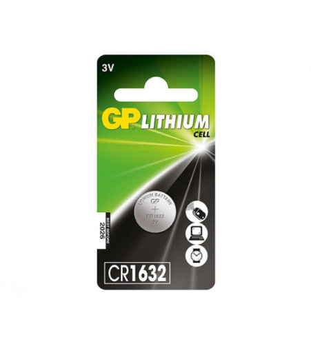 Батарейка GP CR1632  Код  CR1632-7U5