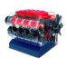 Bērnu modelis V8 iekšdedzes  dzinējs (270 daļās, skaņa) 10+ Buki 7161