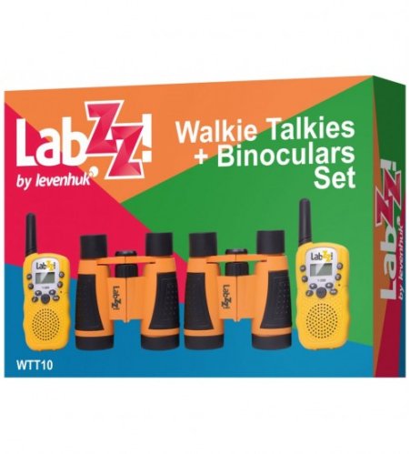 Комплект из 2 рации и 2 бинокля Levenhuk LabZZ WTT10 79671