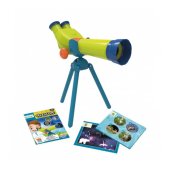 Телескоп для маленьких детей, 10 занятий Buki 4+ 9004