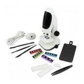 Видеомикроскоп до 400x (режим  веб-камеры USB, смартфона или оптический), Buki 8+ MR700