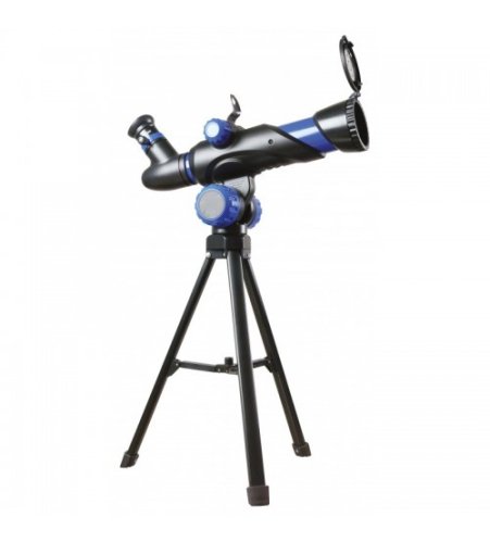 Телескоп для детей с объективом диаметром 50 мм, 15 активностей Buki TS006B