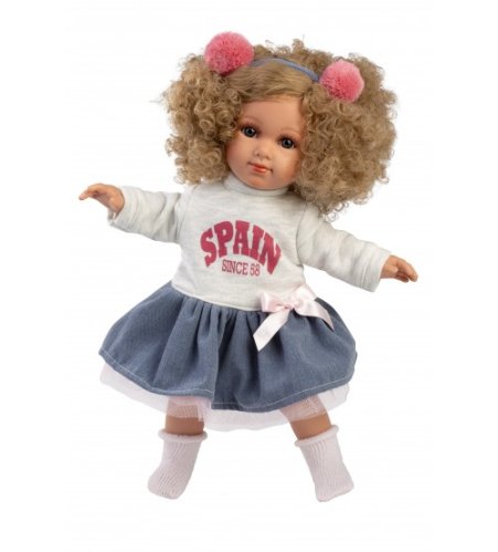 Lelle Elena 35 cm (mīkstais ķermenis) Spānija LL53557 Lelle Elena 35 cm (mīkstais ķermenis) Spānija LL53557