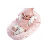 Кукла малышка Бимба 35 см на одеялке, c соской (виниловое тело) Испания LL63504