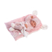 Кукла малышка Ника 40 см на розовой подушке, c соской (виниловое тело) Испания LL73860