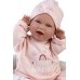 Lelle zīdainis Mimi 42 cm (spilvens, smejas, runā, ar mānekli, mīkstais ķermenis) Spānija LL74122