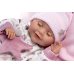 Lelle zīdainis Heidi 42 cm (acis aizvērās, raud, runā, ar mānekli, mīkstais ķermenis) Spānija LL74132 Lelle zīdainis Heidi 42 cm (acis aizvērās, raud, runā, ar mānekli, mīkstais ķermenis) Spānija LL74132