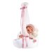 Lelle zīdainis Mimi 42 cm (pārnes. soma ar stārķi, smejas, runā, ar mānekli, mīkstais ķermenis) Spānija LL74006 Lelle zīdainis Mimi 42 cm (pārnes. soma ar stārķi, smejas, runā, ar mānekli, mīkstais ķermenis) Spānija LL74006