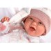 Lelle zīdainis Mimi 42 cm (pārnes. soma ar stārķi, smejas, runā, ar mānekli, mīkstais ķermenis) Spānija LL74006 Lelle zīdainis Mimi 42 cm (pārnes. soma ar stārķi, smejas, runā, ar mānekli, mīkstais ķermenis) Spānija LL74006
