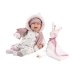 Кукла младенец Мими 42 см (одеяло, плачет, говорит, с соской, мягкое тело) Испания LL74030