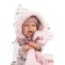 Lelle zīdainis Mimi 42 cm (sedziņa, raud, runā, ar mānekli, mīkstais ķermenis) Spānija LL74030 Lelle zīdainis Mimi 42 cm (sedziņa, raud, runā, ar mānekli, mīkstais ķermenis) Spānija LL74030