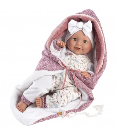 Llorens Кукла младенец Тина с матрасиком 43 см