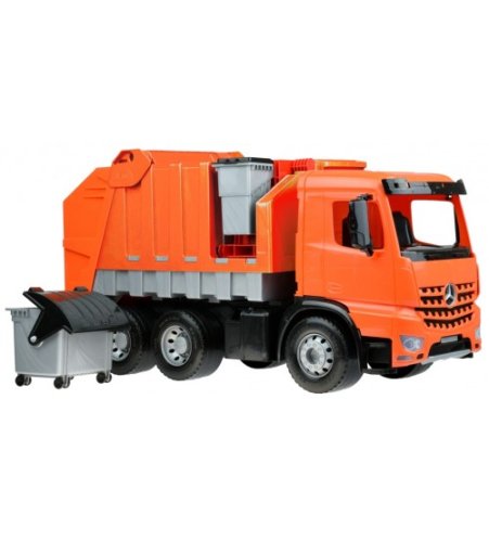Большая мусорная машина LENA Mercedes 72 cm, нагрузка 100 kg, (в ящике) L02165 Большая мусорная машина LENA Mercedes 72 cm, нагрузка 100 kg, (в ящике) L02165