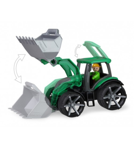 Трактор с человечком Truxx2 27 см  (прорезин.колеса, в коробке)  L04517
