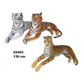 Плюшевые звери (тигр, леопард, белый тигр ) 130 cm (Z2493) 158123