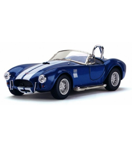 Металлическая моделька машинка 1965 Shelby Cobra 427 S/C 1:32 KT5322 Металлическая моделька машинка 1965 Shelby Cobra 427 S/C 1:32 KT5322