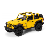 Металлическая моделька машинка 2018 Jeep Wrangler (Open Top) 1:34 KT412A