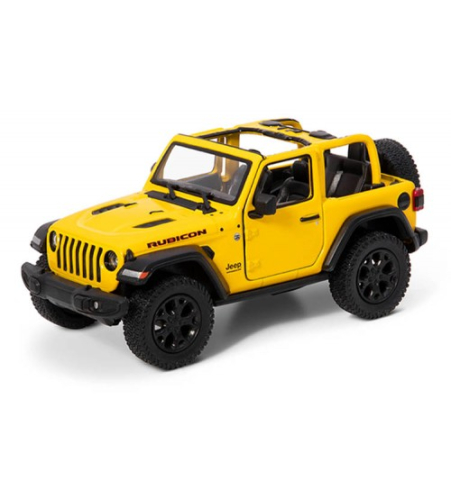Металлическая моделька машинка 2018 Jeep Wrangler (Open Top) 1:34 KT412A Металлическая моделька машинка 2018 Jeep Wrangler (Open Top) 1:34 KT412A