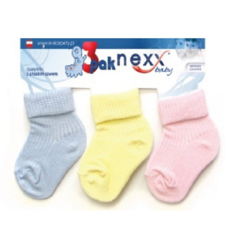 0-3 месяца (9,7-12 cm) носки с плоским швом хлопок 3 пары 3-PAK/SKGW-MIX-0-3-GIRL 0-3 месяца (9,7-12 cm) носки с плоским швом хлопок 3 пары 3-PAK/SKGW-MIX-0-3-GIRL