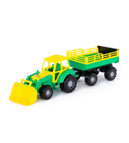 Traktors ar piekabi un kausu Altaj  (655х170х180 mm) PL35363
