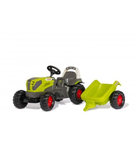Педальный трактор Rolly KID CLAAS AXOS 240 с прицепом (2,5-5 лет ) 015047 Педальный трактор Rolly KID CLAAS AXOS 240 с прицепом (2,5-5 лет ) 015047