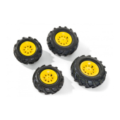 Riteņi ar gumijas piepūšamam riepam traktoriem rollyTrac Air Tyres 4 gab. 409860 Vācija