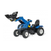 Трактор педальный rollyFarmtrac New Holland  с ковшом и надувными колесами 611270 (3-8 лет) Германия