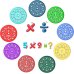 Izglītojoša rotaļlieta (reizinašana/dalīšana) Math Fidget Spinner, 9gab. R144242 Izglītojoša rotaļlieta (reizinašana/dalīšana) Math Fidget Spinner, 9gab. R144242
