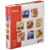 Koka atmiņas spēle GOKI MEMO-Mix, 16 gab FB566988