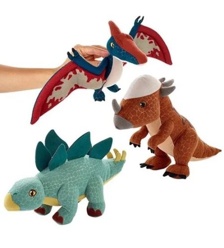 Плюшевый динозавр разные 15 cm  Jurassic World FB577051