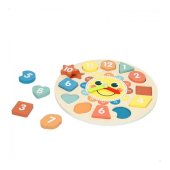 Деревянная развивающая игрушка Часы 1+ CB33073