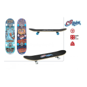Роликовая доска деревянная скейтборд CB Riders 79x20 cm с 6 лет до 50 кг разные цвета CB43099