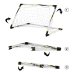 Futbola vārti salokāmi 100X70X70 cm CB Sport 3+ CB43690