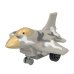 Gumijas rotaļlieta Lidmašīna ar inerci dažādas 9 cm CB45898