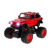 Radiovadāmā mašīna Jeep Wrangler 1:14 6 virz., lukturi, durvji, baterijas, 6+ CB46358