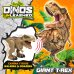 Dinozaurs T-rex ar skaņu. gaismu un kustībām 45 cm 3 + CB46679