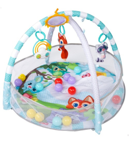 Коврик для малышей с животными - игрушками 79 cm c 0 мес CB46697 Коврик для малышей с животными - игрушками 79 cm c 0 мес CB46697