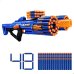 Пистолет с 48 порол. пулями, дальность до 27 метра X-Shot Insanity Berzerko ZURU 8 g+ CB47146