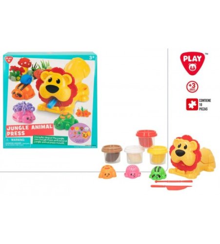 Plastilīna komplekts Džungļi (10 elementi) 3+ CB47266 Plastilīna komplekts Džungļi (10 elementi) 3+ CB47266