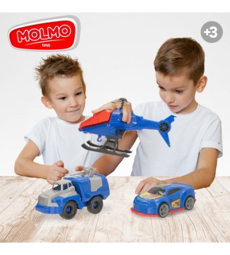 Policijas automa&scaron;īna, autocisterna, helikopters CB47281